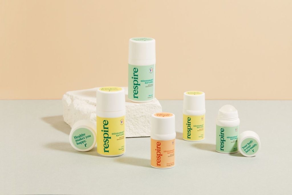 Gamme de déodorant roll on